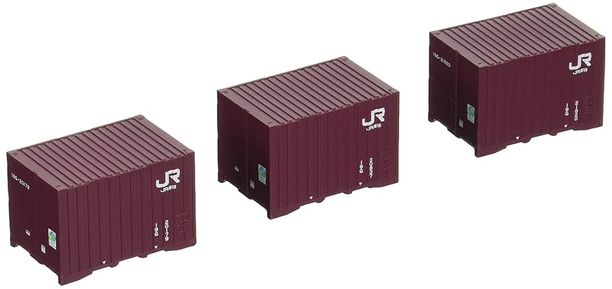 Amazon | TOMIX HOゲージ 19G形コンテナ 新塗装・3個入 HO-3136